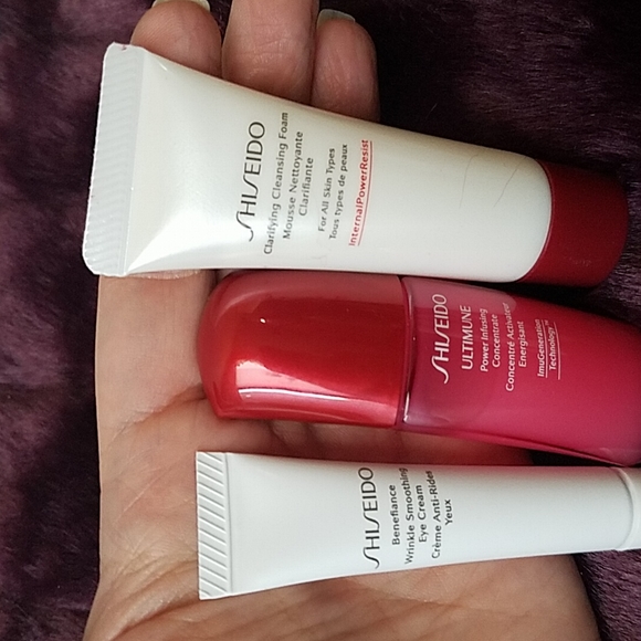 Shiseido Deluxe Samples: Eye Cream, Ultimune Concentrate, and Cleansing Foam - Picture 3 of 3